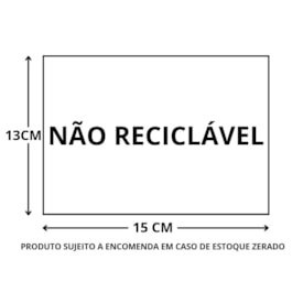 ADESIVO VINIL NAO RECICLAVEL 13X15CM