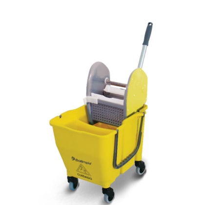 BALDE ESPREMEDOR 30L DOBLO AMARELO NY108-BRALIMPIA