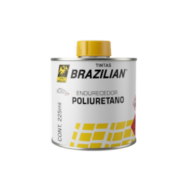 CATALISADOR PARA TINTA PU 225ML BRAZILIAN ENDURECEDOR