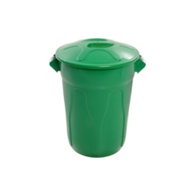 CESTO PLASTICO REDONDO C/TAMPA 60L JSN