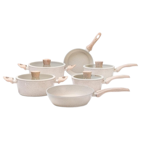 CONJUNTO PANELAS 6PCS - CERAMIC LIFE SIRUS- C/ INDUCAO- BRINOX