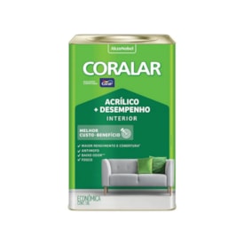 CORAL CORALAR ACR BRANCO GELO LATEX  LATA 18L