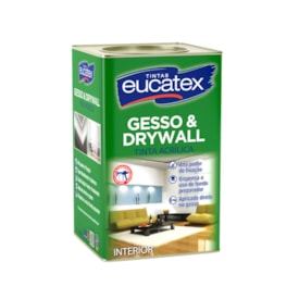 EUCATEX GESSO & DRYWALL BRANCO EUCATEX LATA
