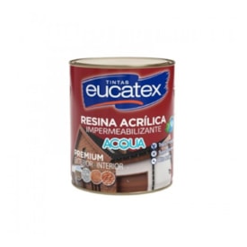 EUCATEX RESINA ACRÍLICA PREMIUM BASE ÁGUA 900ML