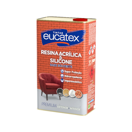 EUCATEX  SILICONE 5L GALAO