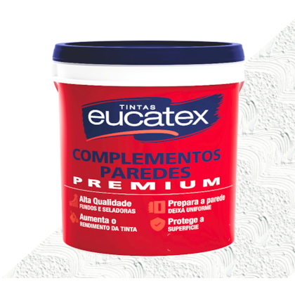 EUCATEX TEXTURA LISA PREMIUM BRANCO BALDE 21KG