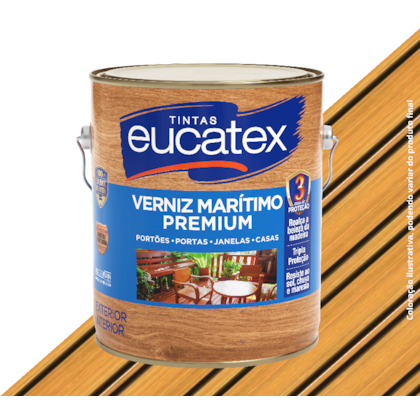EUCATEX VERNIZ MARITIMO NATURAL BRILHANTE GALAO