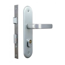 EXTERNA FECHADURA 40 MODENA ESPELHO STILO ALUMINIO MGM
