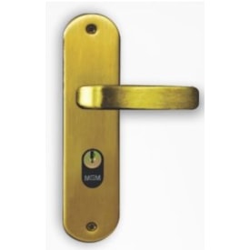 EXTERNA FECHADURA 40 STILO ALAVANCA BRONZE LATONADO MGM