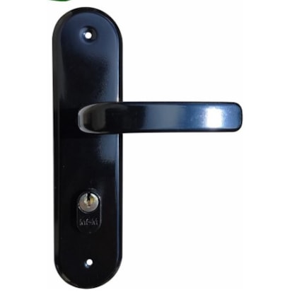 EXTERNA FECHADURA 40 STILO ALAVANCA PRETO MGM