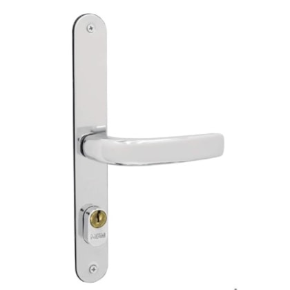 EXTERNA FECHADURA SERRALHEIRO ALAVANCA 21 MM ALUMINIO MGM