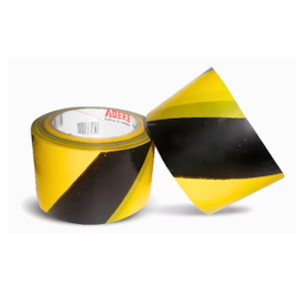 FITA DEMARCACAO ZEBRADA AM/PR 70MMX200M ADERE