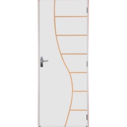 KIT PORTA CANTAREIRA 215 X 75 ACO/MAD RQ 60 MM MELANINICA MGM