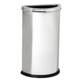 LIXEIRA INOX D DECORLINE 45L 23X44X73CM - BRINOX