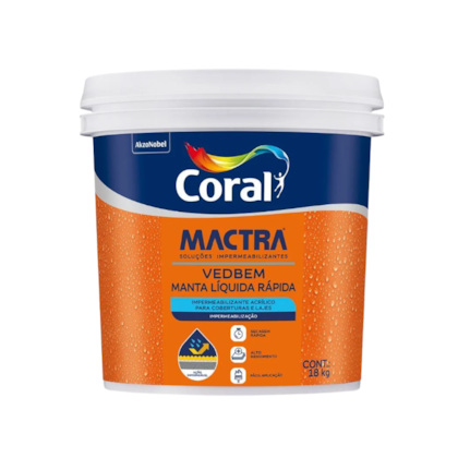 MANTA LIQUIDA RAPIDA  BALDE 18 KG MACTRA CORAL