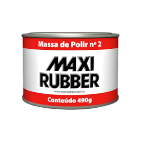 MASSA DE POLIR 2 490 G - MAXI RUBBER