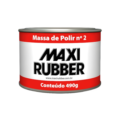 MASSA DE POLIR 2 490 G - MAXI RUBBER