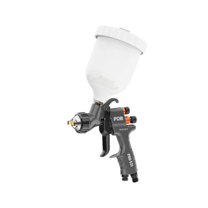 PISTOLA PINTURA GRAV. HVMP B. 1,2MM 600ML COPO BRANCO PDR