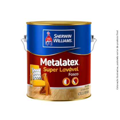SW METALATEX SUPER LAVÁVEL FOSCO 3,6L