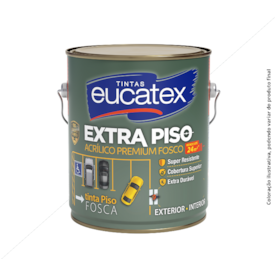 TINTA ACRÍLICA EUCATEX EXTRA PISO 3,6LTS
