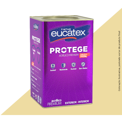 TINTA ACRÍLICA EUCATEX PROTEGE 18LTS