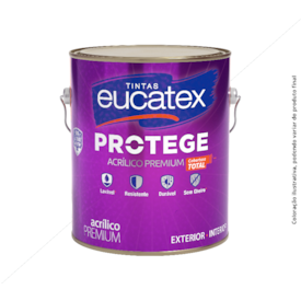 TINTA ACRÍLICA EUCATEX PROTEGE 3,6LTS