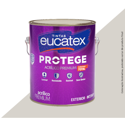 TINTA ACRÍLICA EUCATEX PROTEGE 3,6LTS