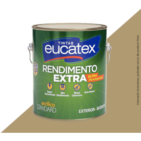 TINTA ACRÍLICA EUCATEX RENDIMENTO EXTRA 3,6LTS