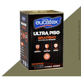 TINTA ACRÍLICA EUCATEX ULTRA PISO GRAFENO 18LTS
