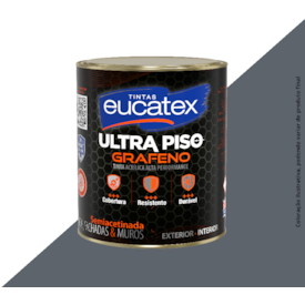 TINTA ACRÍLICA EUCATEX ULTRA PISO GRAFENO 900ML