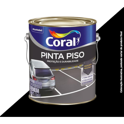 TINTA CORAL PINTA PISO 3,6L