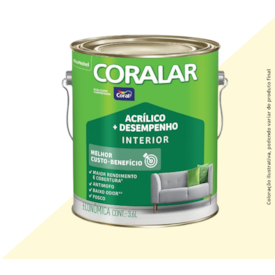 TINTA CORALAR ACRÍLICA MAIS DESEMPENHO 3,6L