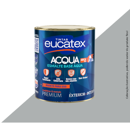TINTA ESMALTE BASE ÁGUA BRILHO 3,6LTS