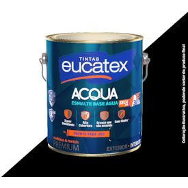 TINTA ESMALTE BASE ÁGUA BRILHO 3,6LTS