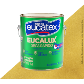 TINTA ESMALTE EUCATEX BASE SOLVENTE BRILHO 3,6 L
