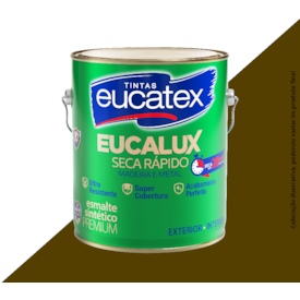 TINTA ESMALTE EUCATEX BASE SOLVENTE BRILHO 3,6 L