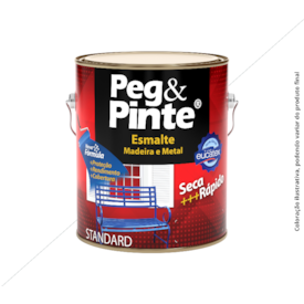TINTA ESMALTE PEG & PINTE 3,6LTS