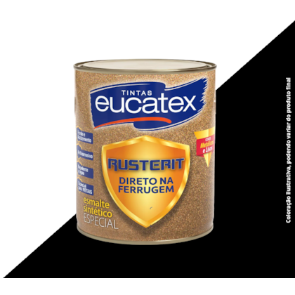 TINTA ESMALTE RUSTERIT DIRETO NA FERRUGEM 900ML