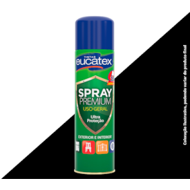 TINTA SPRAY EUCATEX ALTA TEMPERATURA 400ML