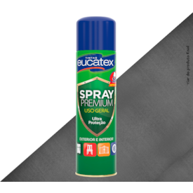 TINTA SPRAY EUCATEX METALIZADO 350ML
