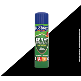 TINTA SPRAY MULTIUSO EUCATEX FOSCO 300ML