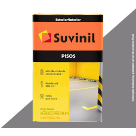 TINTA SUVINIL PISO PREMIUM 18L